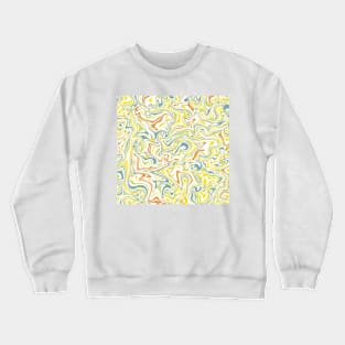 Abstract Liquid Crewneck Sweatshirt